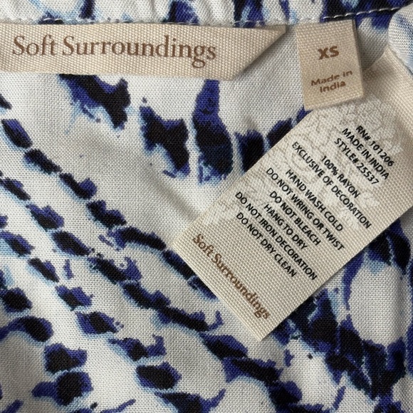 Soft Surroundings Women’s South Beach Beaded Tunic - Picture 8 of 13